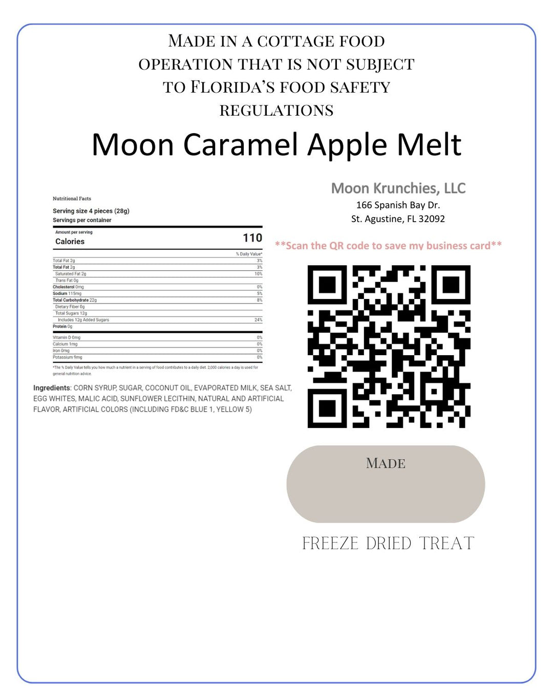 Moon Caramel Apple Melt