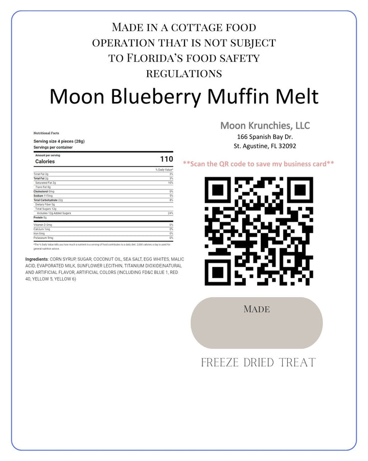 Moon Blueberry Muffin Melt