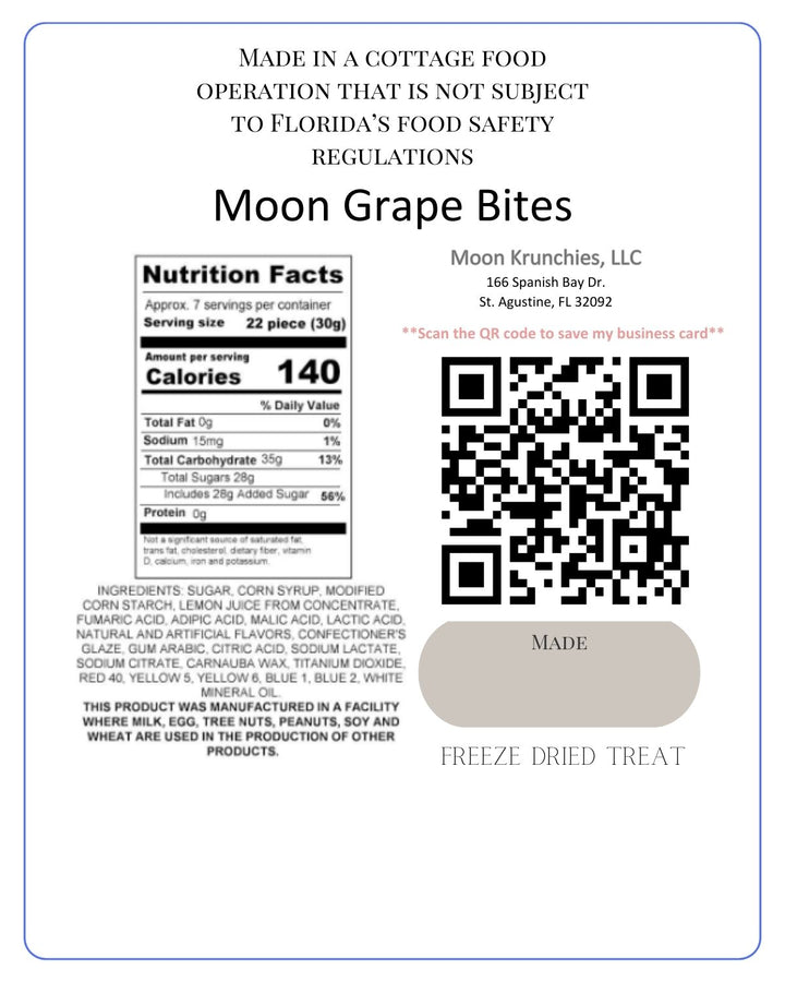 Moon Grape Bites