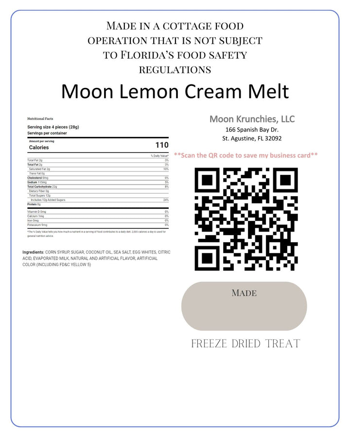 Moon Lemon Cream Melt