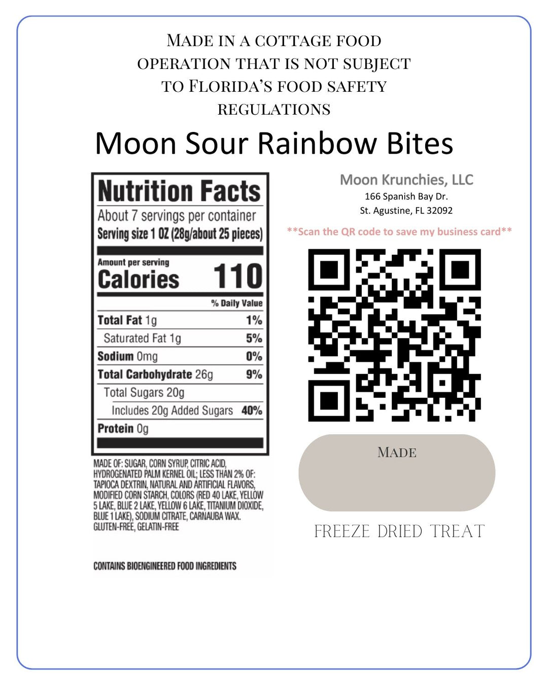 Moon Sour Rainbow Bites